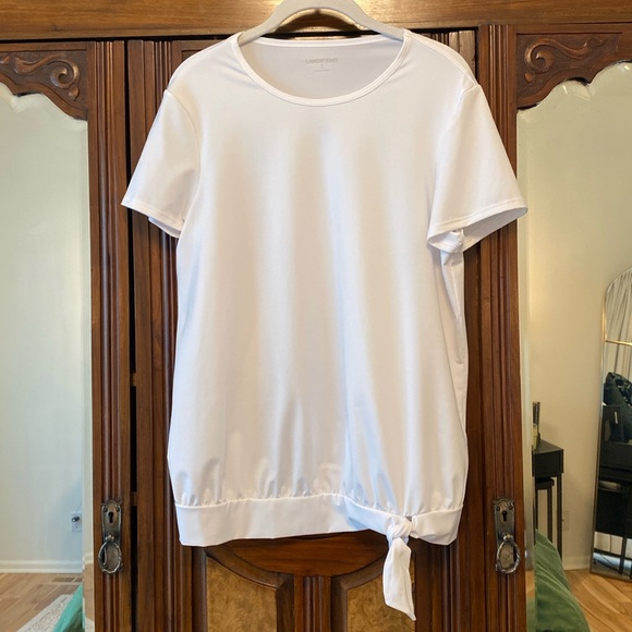 Lands' End Other - White swimsuit cover up top